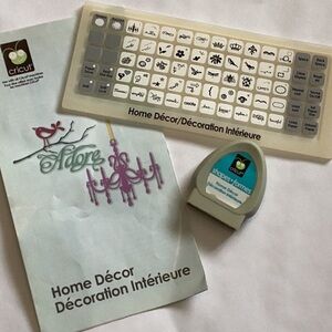 Cricut home decor cartridge